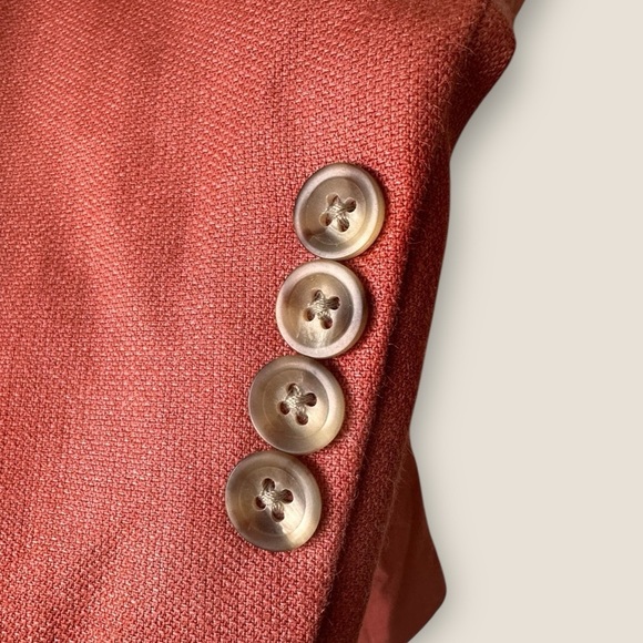 Oscar de la Renta Silk Wool Blend Sport Blazer 40R - Picture 8 of 15